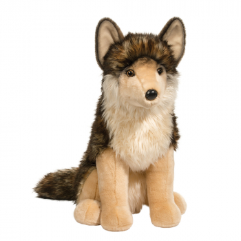 Cuddle Toys Wolf „Leeloo“ sitzend: Plüschtier, Größe: 53cm